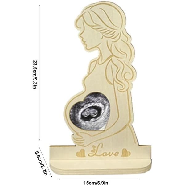 Fotoram - Ospecificerad - Sonogram - Rund - Plast - Harts