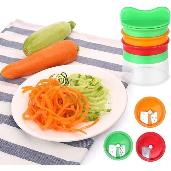 Spiralizer håndspiralizer for grønnsaker spaghetti potet for aspargesskreller
