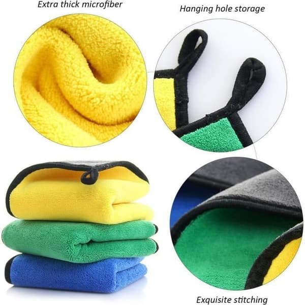 Bilklude, Mikrofiberklude, Rengøringsklude, Superabsorberende