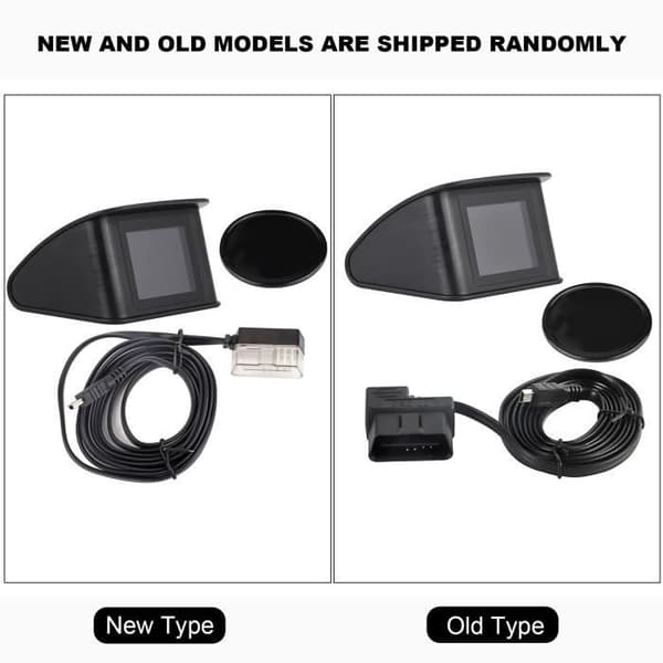 Bilens HUD Head-up-display OBD2 P10 Hastighetsvarning