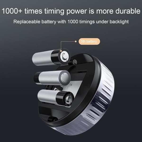 Timer - Timglas, Magnetisk Digital Kökstimer, För Matlagning, Dusch, Studie, Stoppur, Räknare - Typ