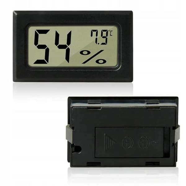 2-i-1 digitalt hygrometer, termometer og fugtighedsmåler