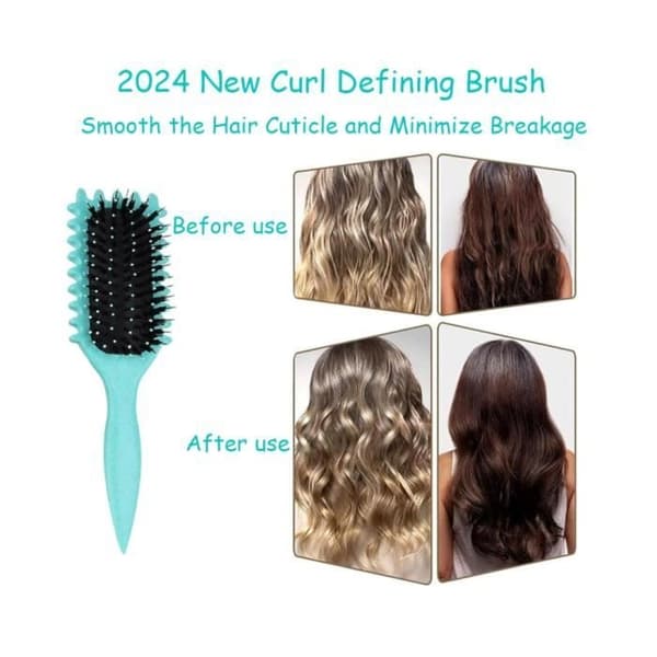 Krølledefinerende børste, Bounce Curl hårbørste, Bounce Defining Curl børste, forming, definerende krøller for