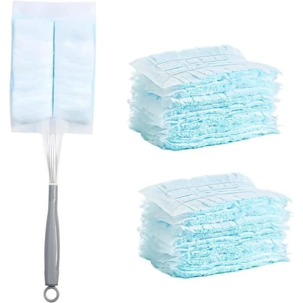 21 st fluffig dammvippa, engångsrefill för dammvippa, refill för dammvippa, magnetrefill för dammvippa, refill