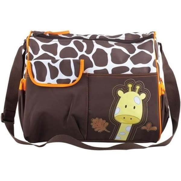 (Giraff) CODREAM Blöjväska - Giraff - Vardags - Brun - Unisex