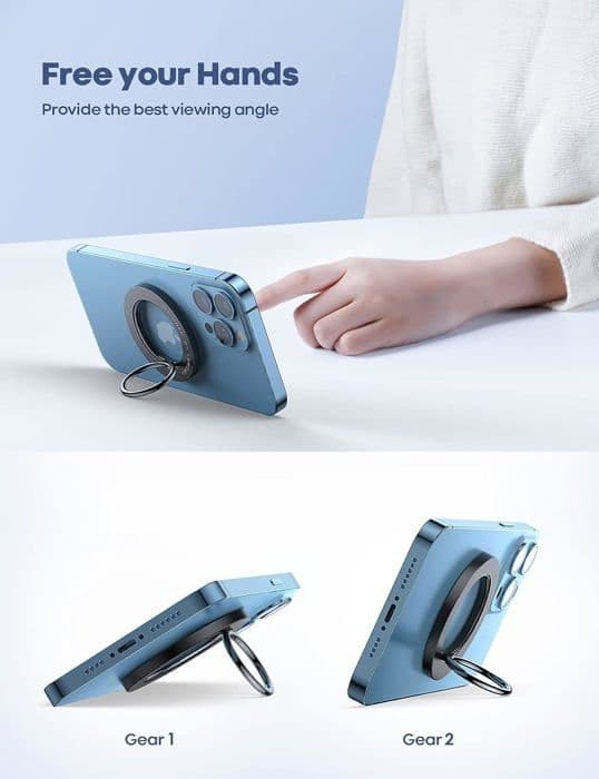Magnetisk mobiltelefonholder - 360° rotasjon