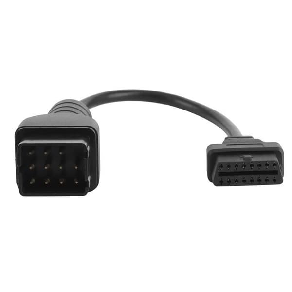 EBTOOLS Diagnosekabel OBD2 Stik 12-benet til 16-benet Adapter Passer til Renault