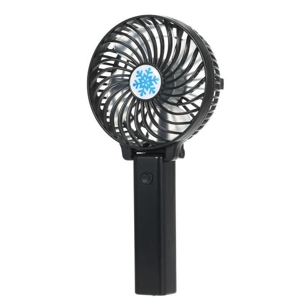 Mini bærbar USB-batteriventilator, foldbar airconditionventilator, foldbar ventilator, minikøler