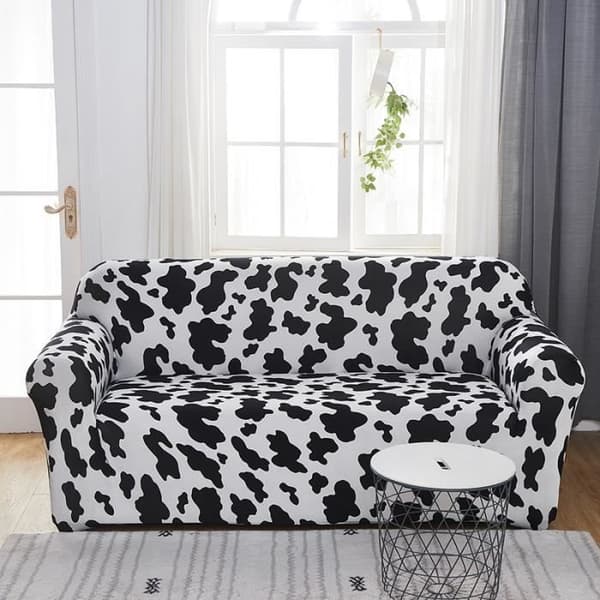Tryckt 4-sits sofföverdrag för längder 235-290 cm - Serietidning