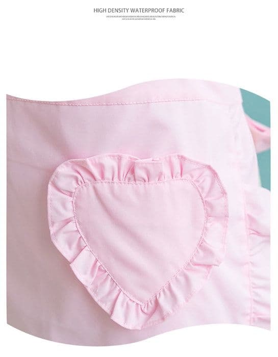 Sött förkläde för flickor och kvinnor (rosa)