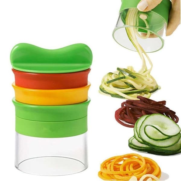 Spiralizer håndspiralizer for grønnsaker spaghetti potet for aspargesskreller