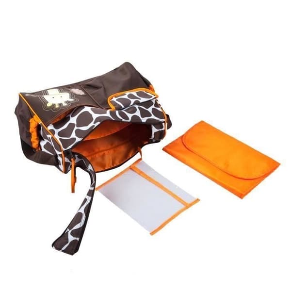 (Giraff) CODREAM Blöjväska - Giraff - Vardags - Brun - Unisex