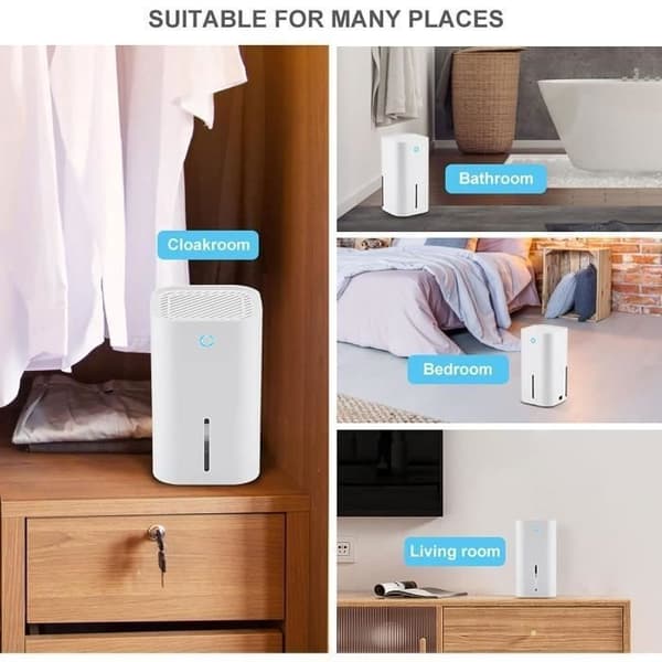 Luftavfukter - ANTCOOL - 850ml modell - Stillegående - Elektrisk - 40W