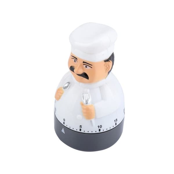 Kökstimer, matlagningsalarm, analog klocka, kockklocka, timer för