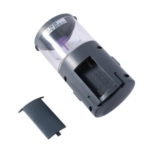 (Vist som billede) Akvariefoderdispenser - ZJCHAO - H-9000 - Batterier - Plastik -