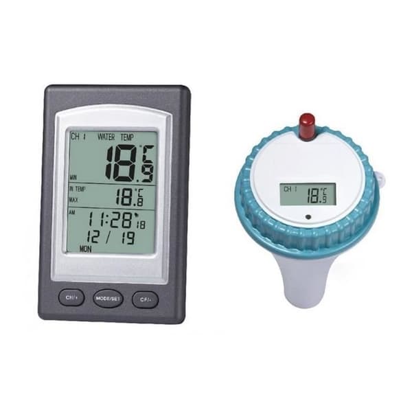 Trådlös digital flytande pooltermometer för spa, inomhus-/utomhuspooltermometer