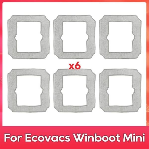 Til Ecovacs Winboot Mini støvsugerklude, kludtilbehør, reservedele