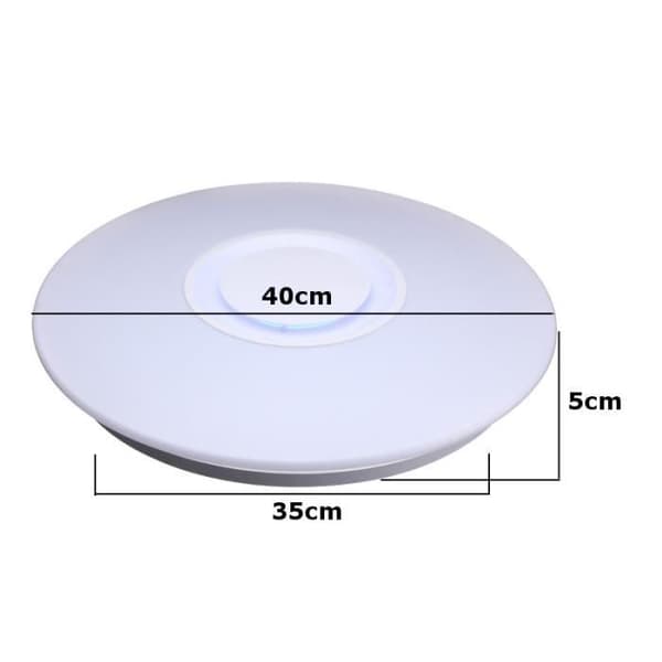 TEMPSA Moderne LED Lysekrone 172SMD - 24 W - Bluetooth - 40 cm