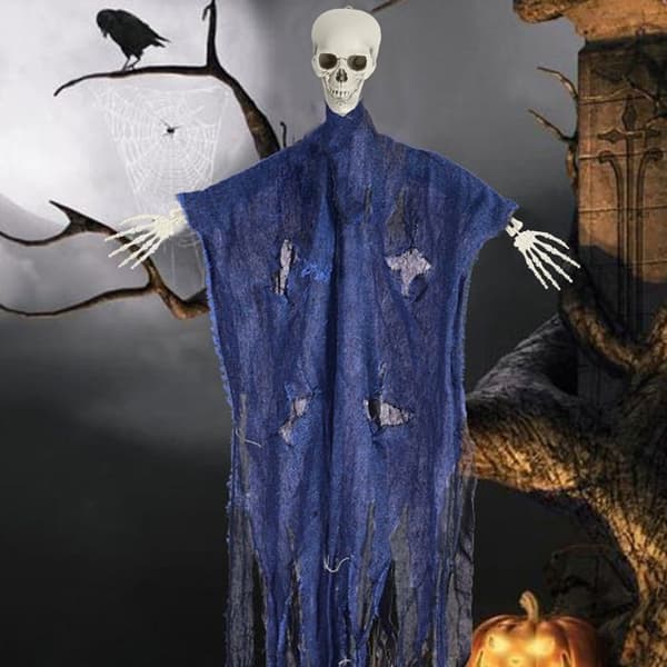 FLASIDU SKJELETON 170CM - HALLOWEEN FESTDEKORASJON