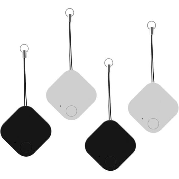 Nøglefinder, 4-delt nøglefinder Anti-lost tracker Bluetooth, multifunktionelle genstandsfindere