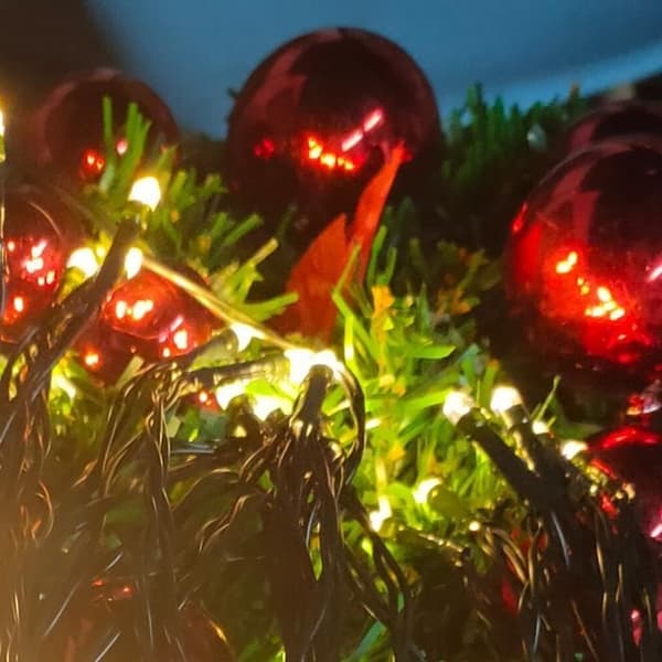 Kunstige julelyslenker - LED - 2,7m