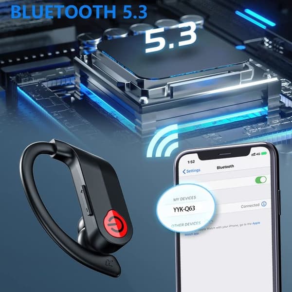 Vattentäta 5.3 Over-Ear Bluetooth-hörlurar