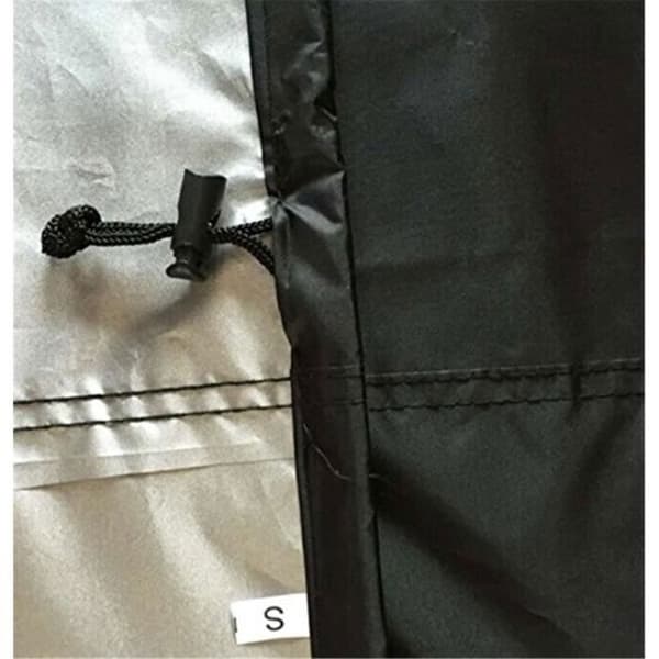 Grillskydd - Vattentät - UV-resistent - Polyester - Svart - 145x61x117cm