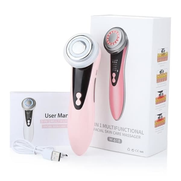 Multifunktionel elektrisk ansigtsmassager