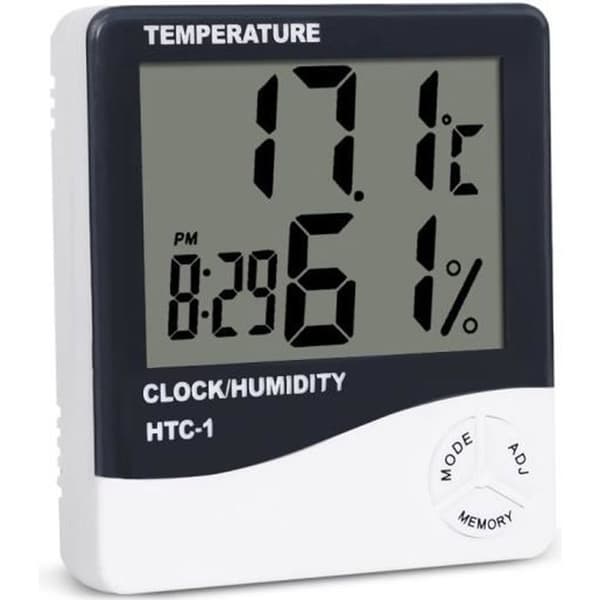 Digital termometer/hygrometer - temperatur/fuktighet - max/min