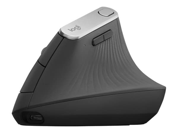 Logitech MX Vertical Optical Wireless trådbunden svart