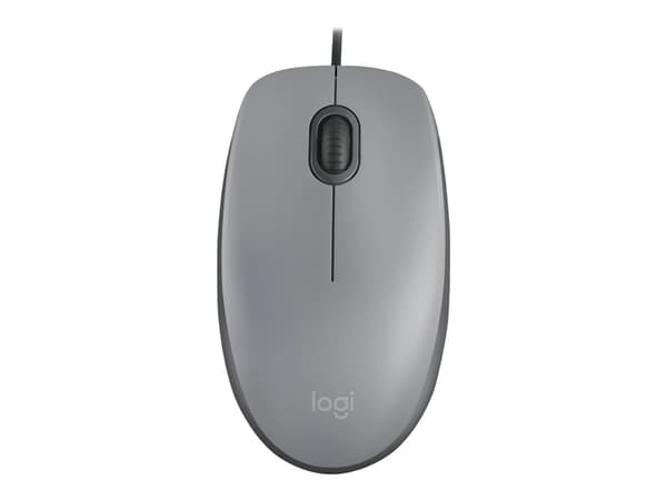 Logitech M110 Silent Optisk Kablet Grå