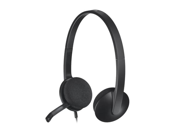 Logitech USB-headset H340 trådbundna hörlurar
