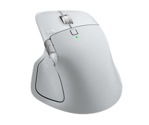 Logitech MX Master 4 för MAC - Ergonomisk mus - Optisk - 9 knappar - Vit