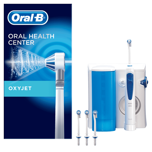 Oral-B Oxyjet MD20 munskölj Blåvit