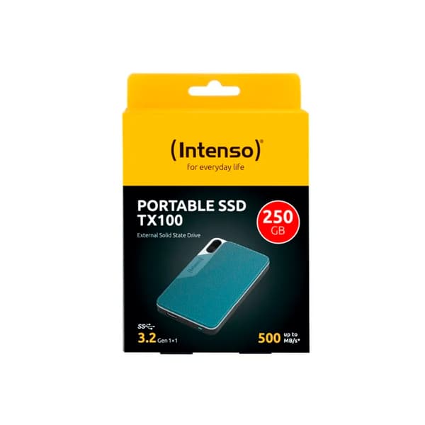 Intenso TX100 extern SSD hårddisk 250GB (USB-C)