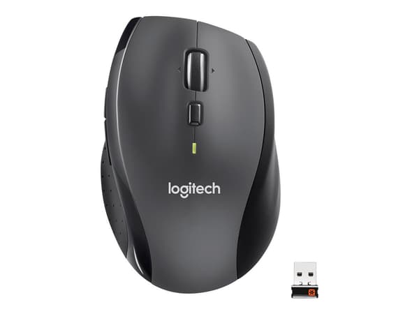 Logitech Marathon M705 Laser Wireless Black Grey Eco pack