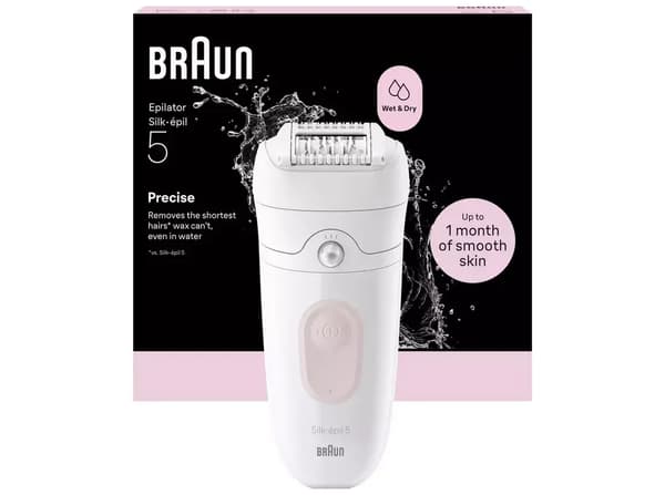 Braun Silk-épil 5 5-000 Epilator Pink White