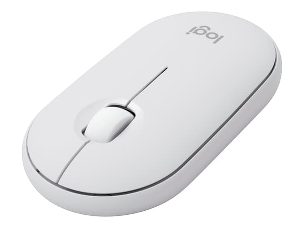 Logitech Pebble Mouse 2 M350s Optisk trådlös vit