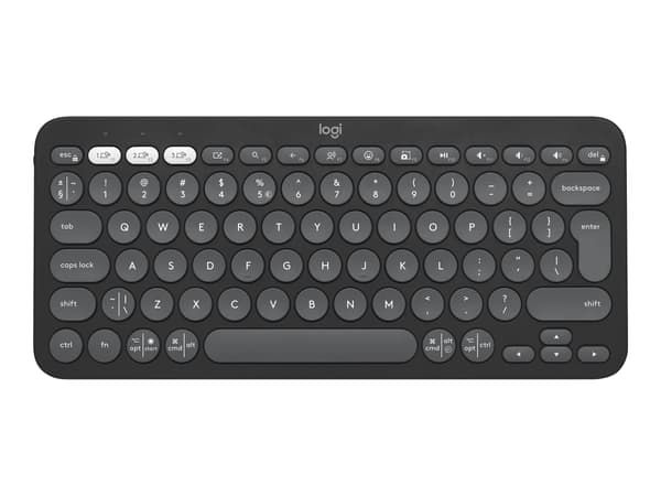 Logitech Pebble Keys 2 K380S Keyboard Scissors Wireless US International