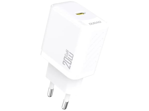 Dudao A26EU-adapter 20Watt GaN 1xUSB-C Vit