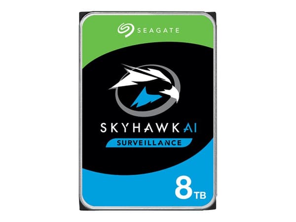 Seagate SkyHawk AI Harddisk ST8000VE001 8TB 3.5" SATA-600