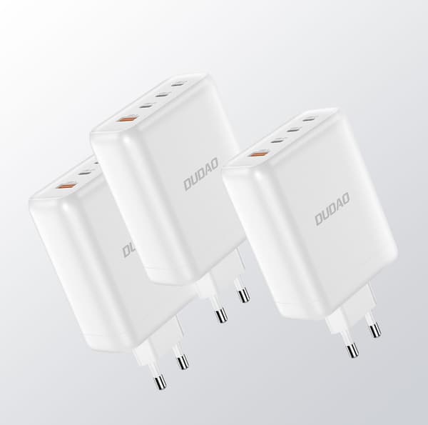Dudao A140 140W Adapter 140Watt GaN 3xUSB-C + 1xUSB-A