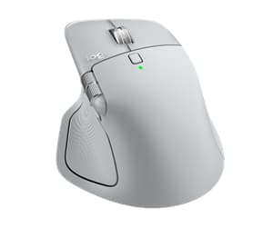 Logitech MX Master 4 för MAC - Space Black - Ergonomisk mus - Optisk - 9 knappar - Grå
