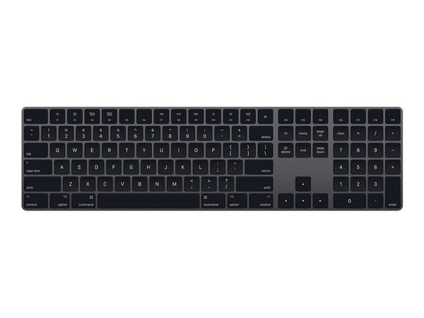Apple Magic Keyboard with Numeric Keypad Tastatur Saks Trådløs Dansk
