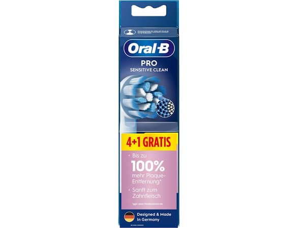 Oral-B Pro Sensitive Clean Brush Heads White, 5 st.