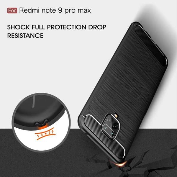 Xiaomi Redmi Note 9S / 9 Pro Iskunkestävä SlimCarbon