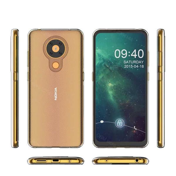 Nokia 5.3 Stötdämpande Mjukt Skal Simple