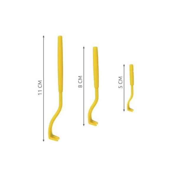 3-PACK Fästingplockare Verktyg Olika Storlek
