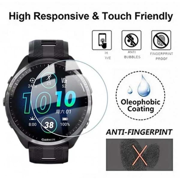 Härdat Glas 0.2mm 9H för Garmin Forerunner 265s