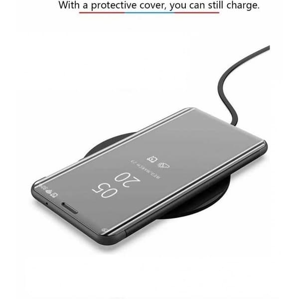 Samsung A15 5G Smart Flip Case Clear View Seisova V2 Rocket